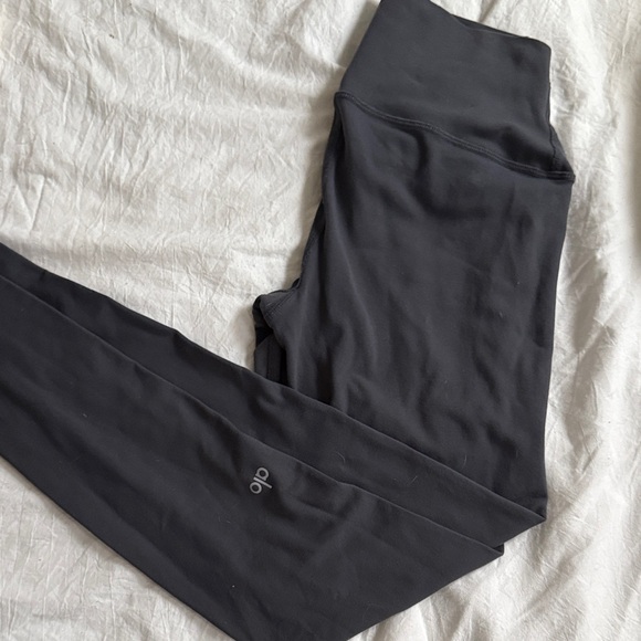 Alo airbrush anthracite High-Waisted Leggings - Picture 1 of 3